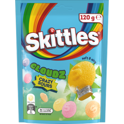 Skittles Cloudz Sours 120g
