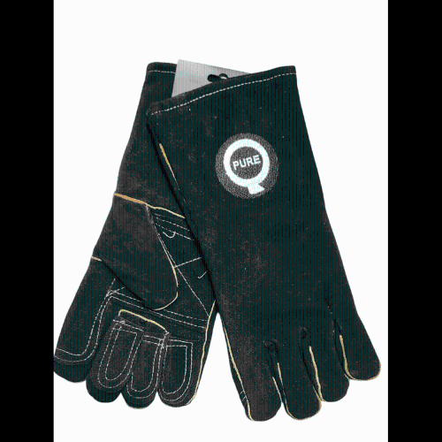 Pureq High Temp Leather Gloves Bbq