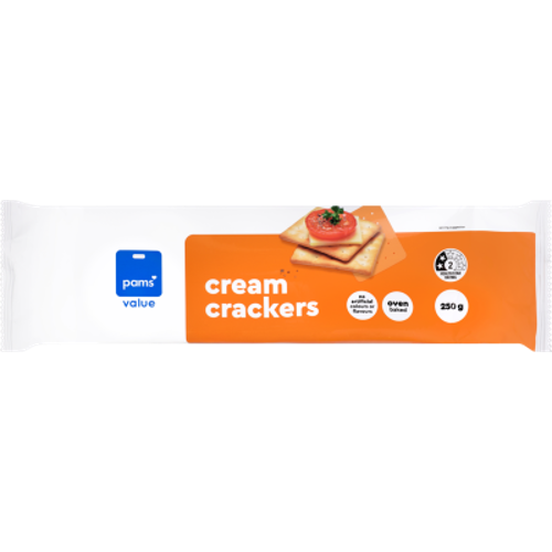 Pams Value Cream Crackers 250g