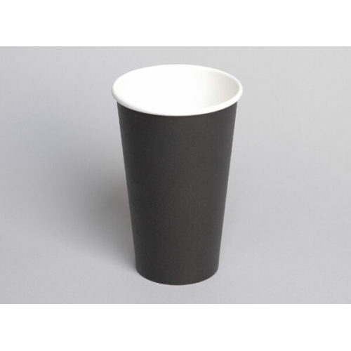 Coastal SingleWall 16oz Blk 90mm Cup 50pk