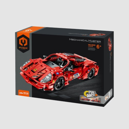 iM Master Pull Back - Super Car - Red - 437pcs
