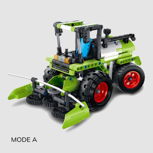 iM Master Mechanical 2 in 1 - Farmer Harvester & Utility Vehicle - 336PCS