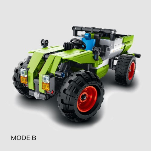 iM Master Mechanical 2 in 1 - Farmer Harvester & Utility Vehicle - 336PCS