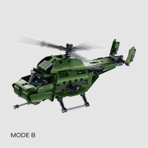 iM Master Mechanical 2 in 1 - Military Transports - 393PCS