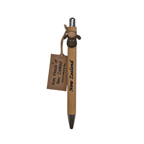 Wooden Sheep Souvenir Pens Assorted Display Pack 24pc