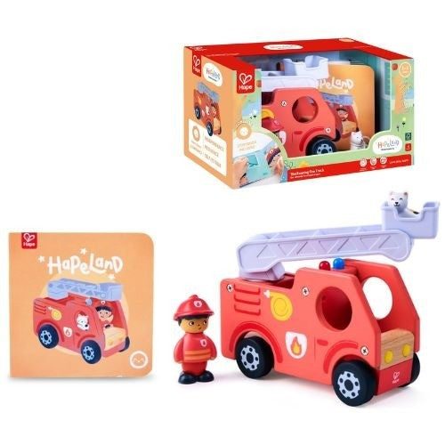 Hape Land The Roaring Fire Truck