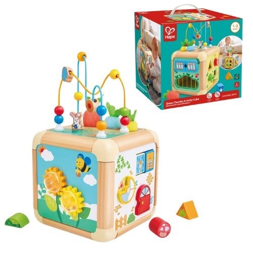Hape Green Thumbs Activity Cube