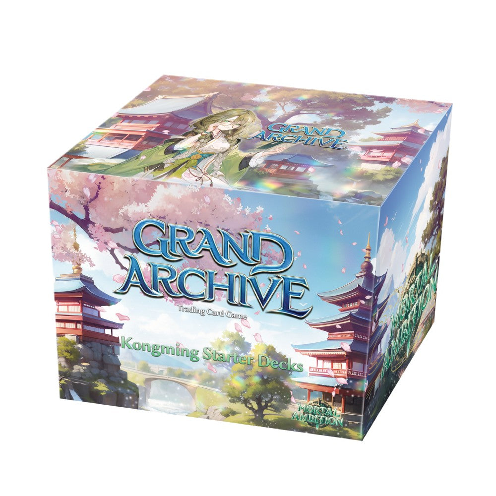 Grand Archive TCG: Mortal Ambition - Starter Deck Display - Kongming
