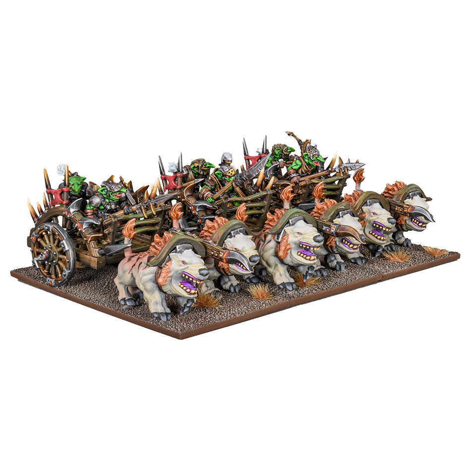 Kings of War - Goblin - Chariots /Mincer Mob