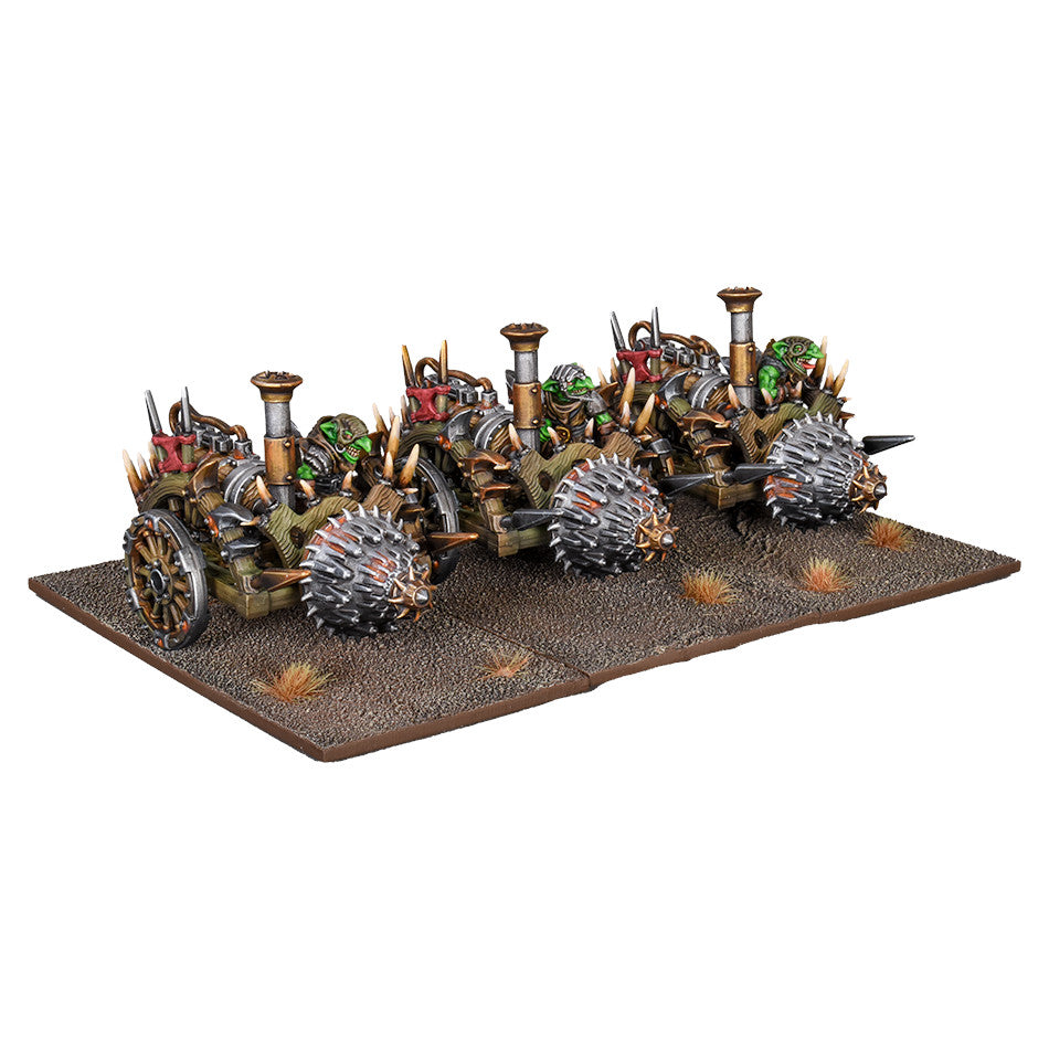 Kings of War - Goblin - Chariots /Mincer Mob