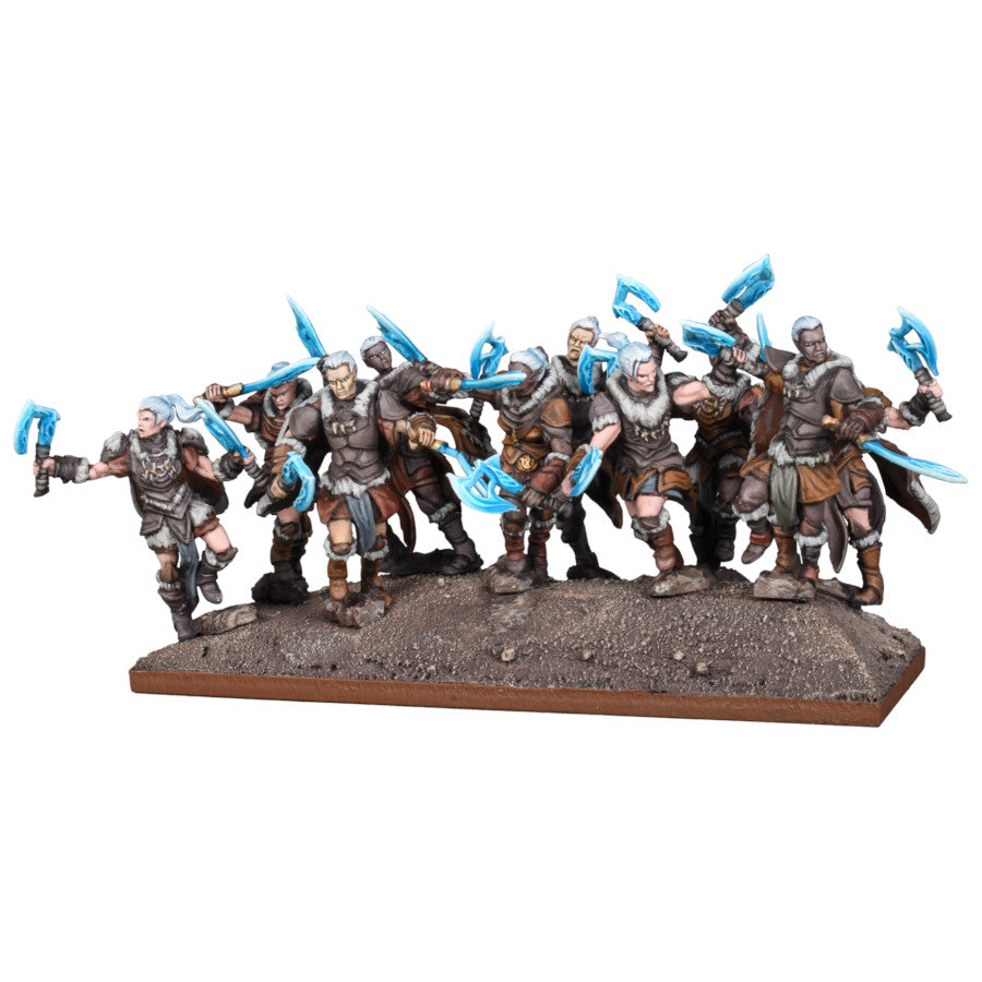 Kings of War - Northern Alliance - Icekin Hunter/ berserker Regiment