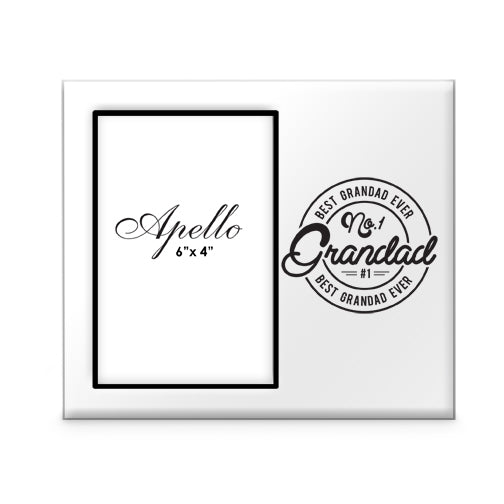 No 1 Grandad Wooden Side Frame 6x4