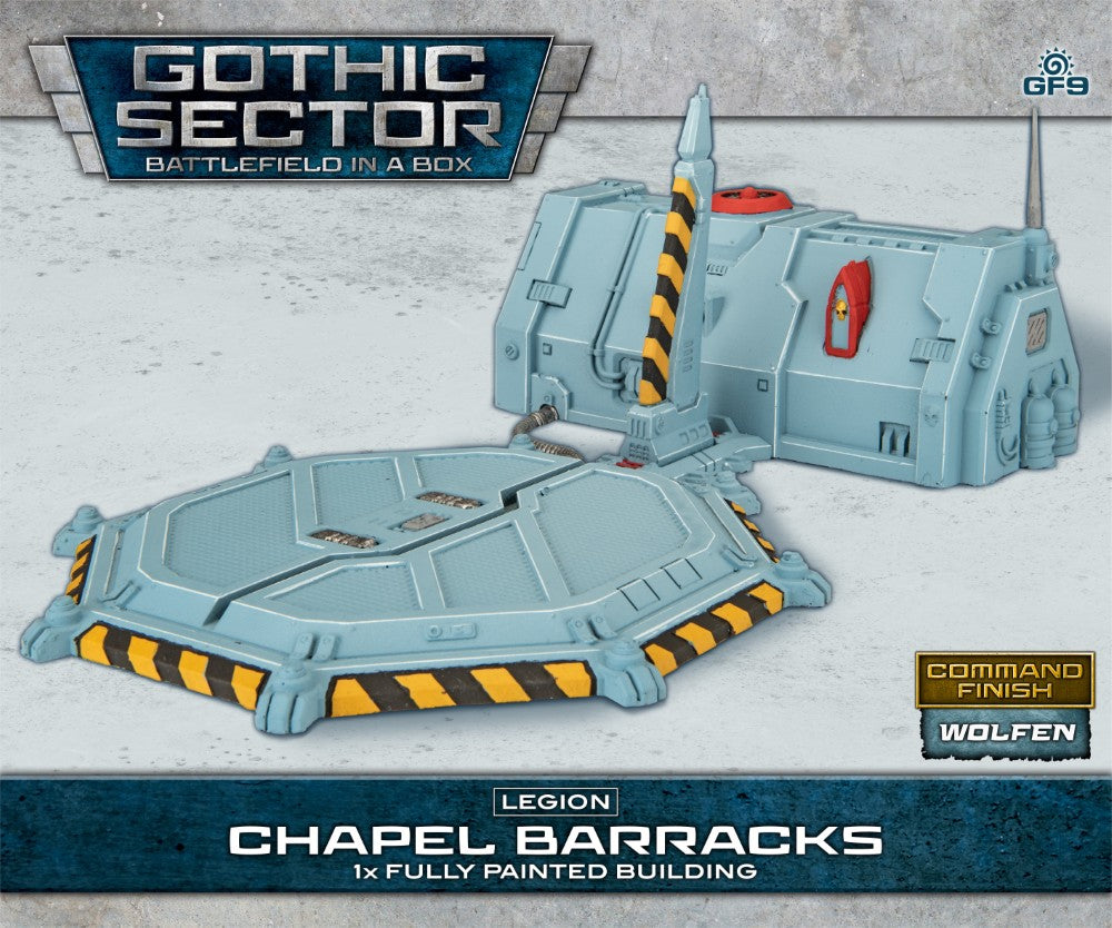 Battlefield in a Box: Gothic Sector - Legion: Chapel Barracks - Alternate Paint