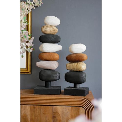 STACKING ROCK TABLE ACCENT