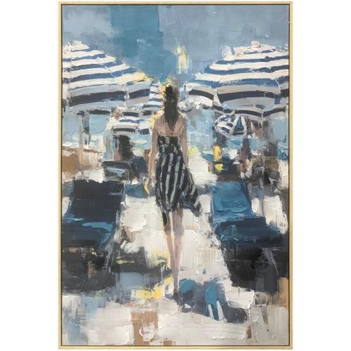 FRAMED CANVAS - 80% HANDPAINTING - Version 3