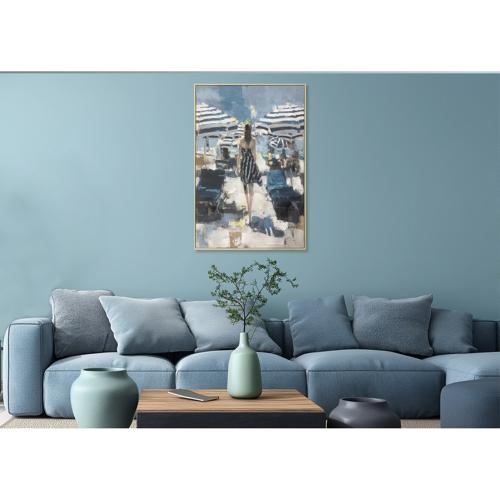 FRAMED CANVAS - 80% HANDPAINTING - Version 3