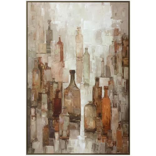 FRAMED CANVAS - 80% HANDPAINTING - Version 5