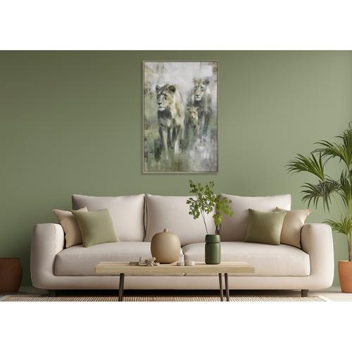 FRAMED CANVAS - 80% HANDPAINTING - Version 7