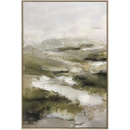 FRAMED CANVAS - 80% HANDPAINTING - Version 9