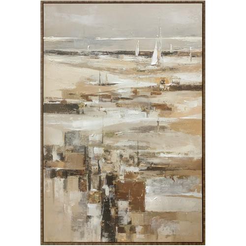 FRAMED CANVAS - 80% HANDPAINTING - Version 12