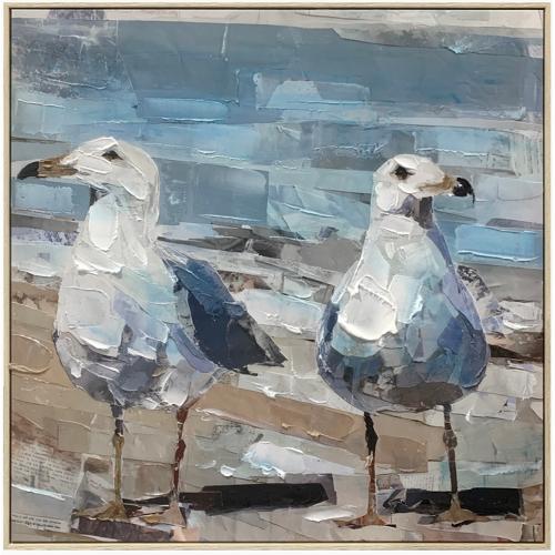 FRAMED CANVAS - 80% HANDPAINTING - Version 13