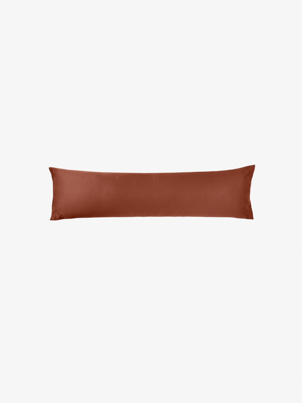 Pillowcase 500 Thread Count Cotton Sateen Augusta Brick Linen House - Body