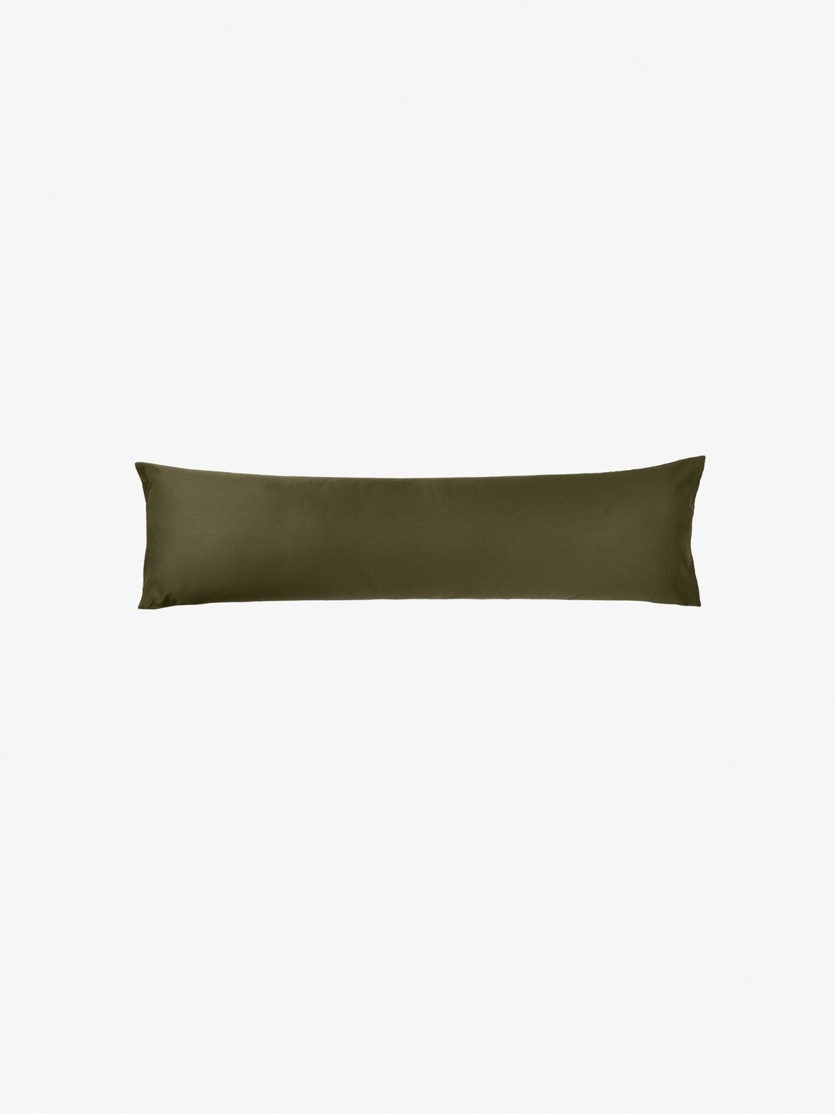 Pillowcase 500 Thread Count Cotton Sateen Augusta Olive Linen House - Body