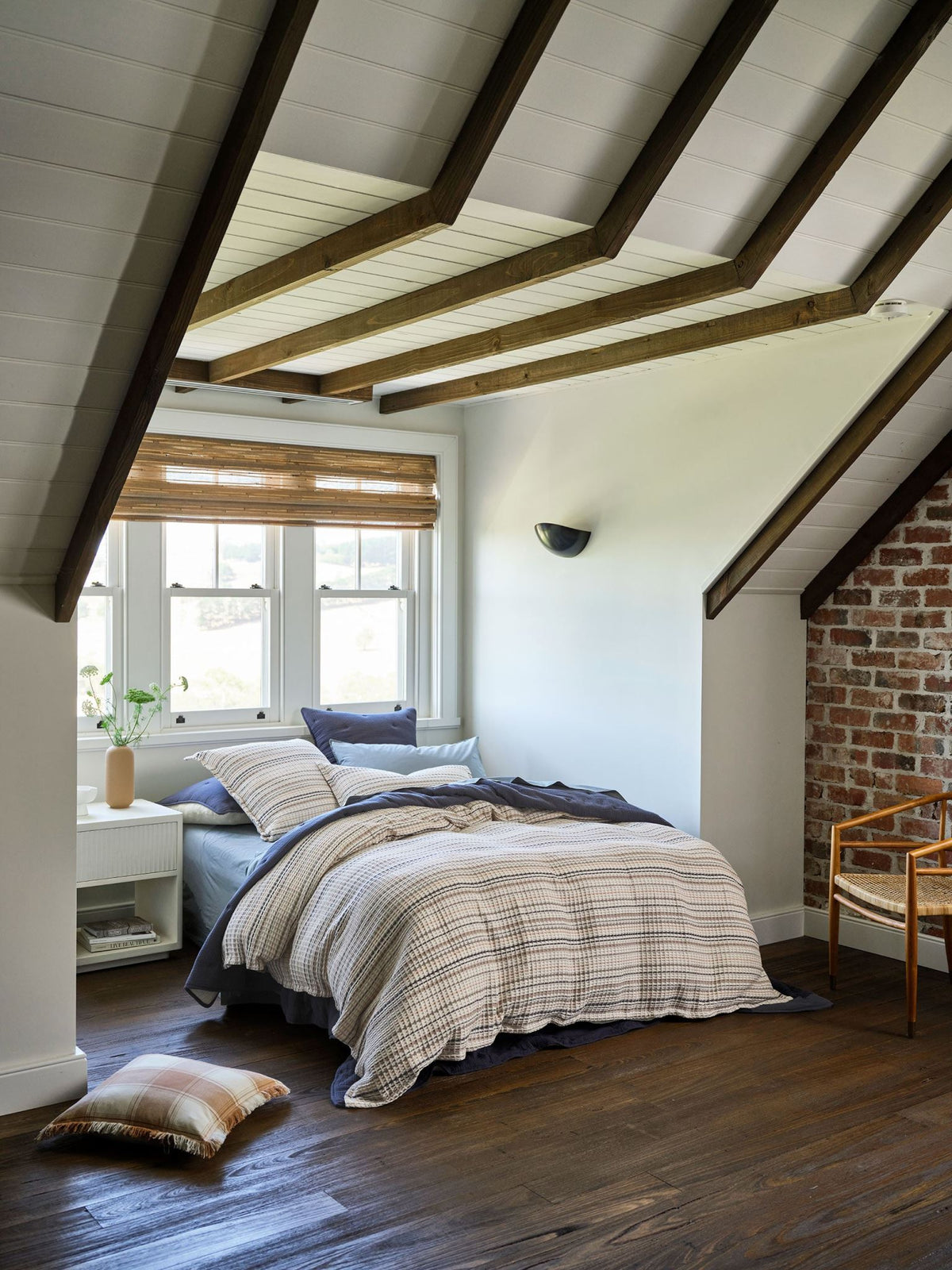 Quilt Cover Set - Dana Mushroom Linen House - Queen Natural