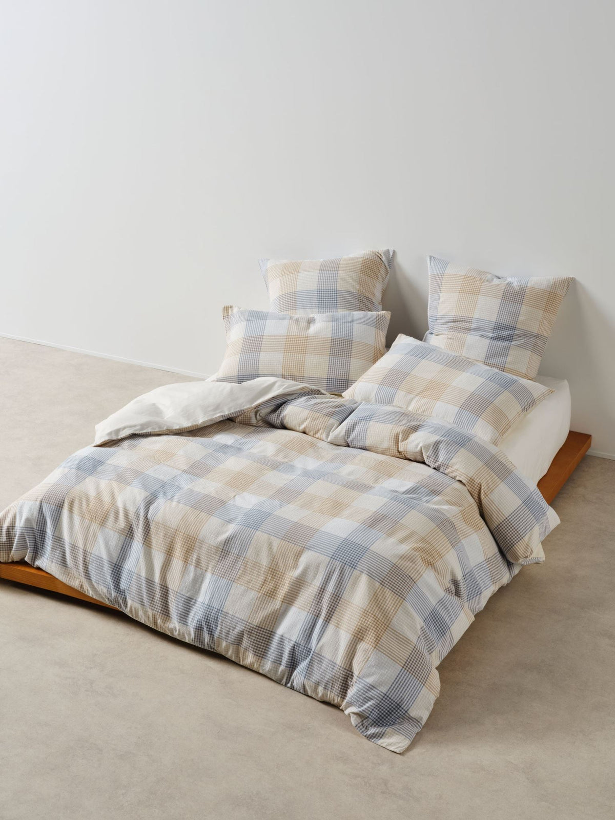 Quilt Cover Set - Bloomfield Linen House - King Blue