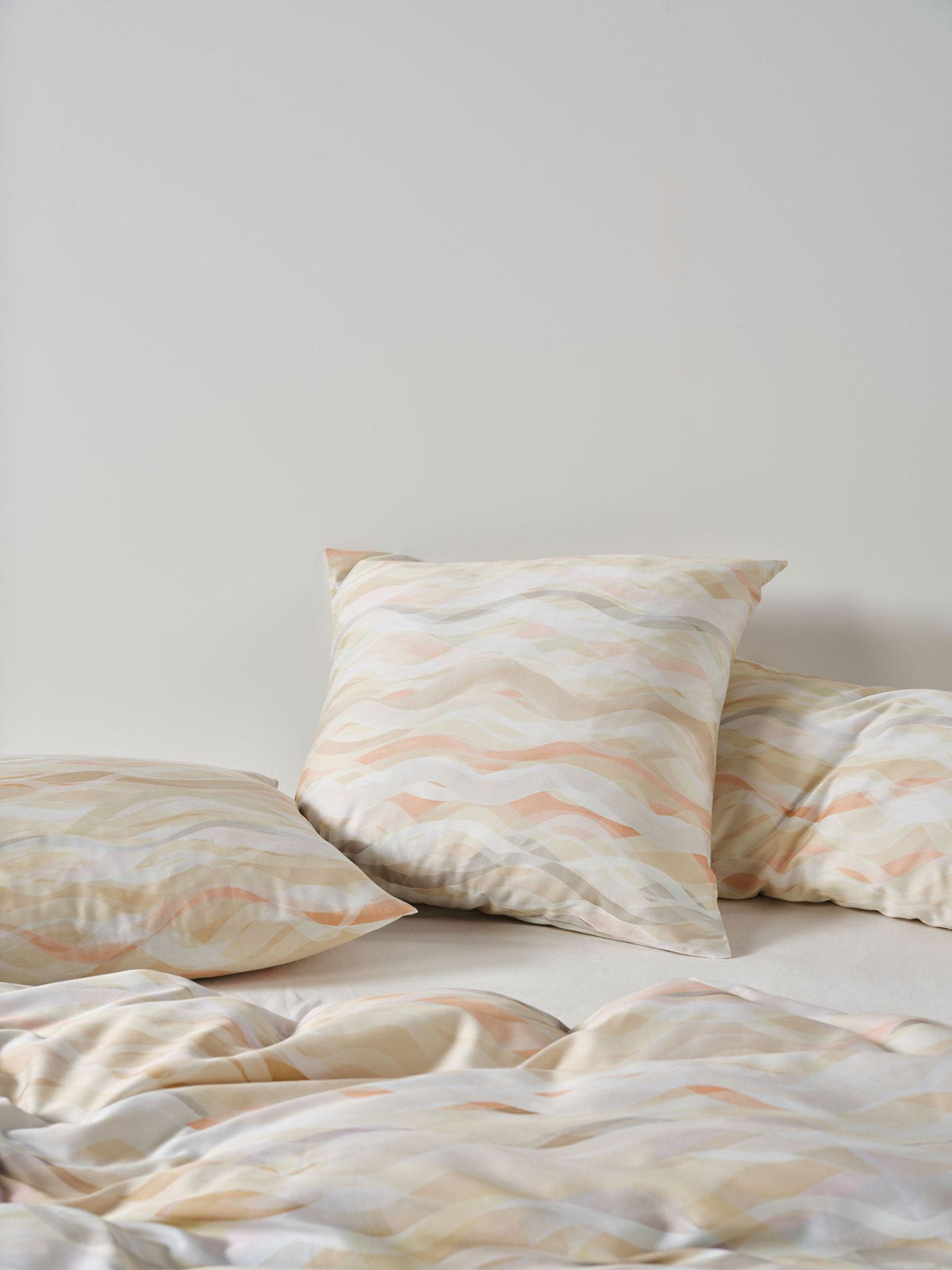European Pillowcase - Currumbin Linen House - 65cm x 65cm Orange
