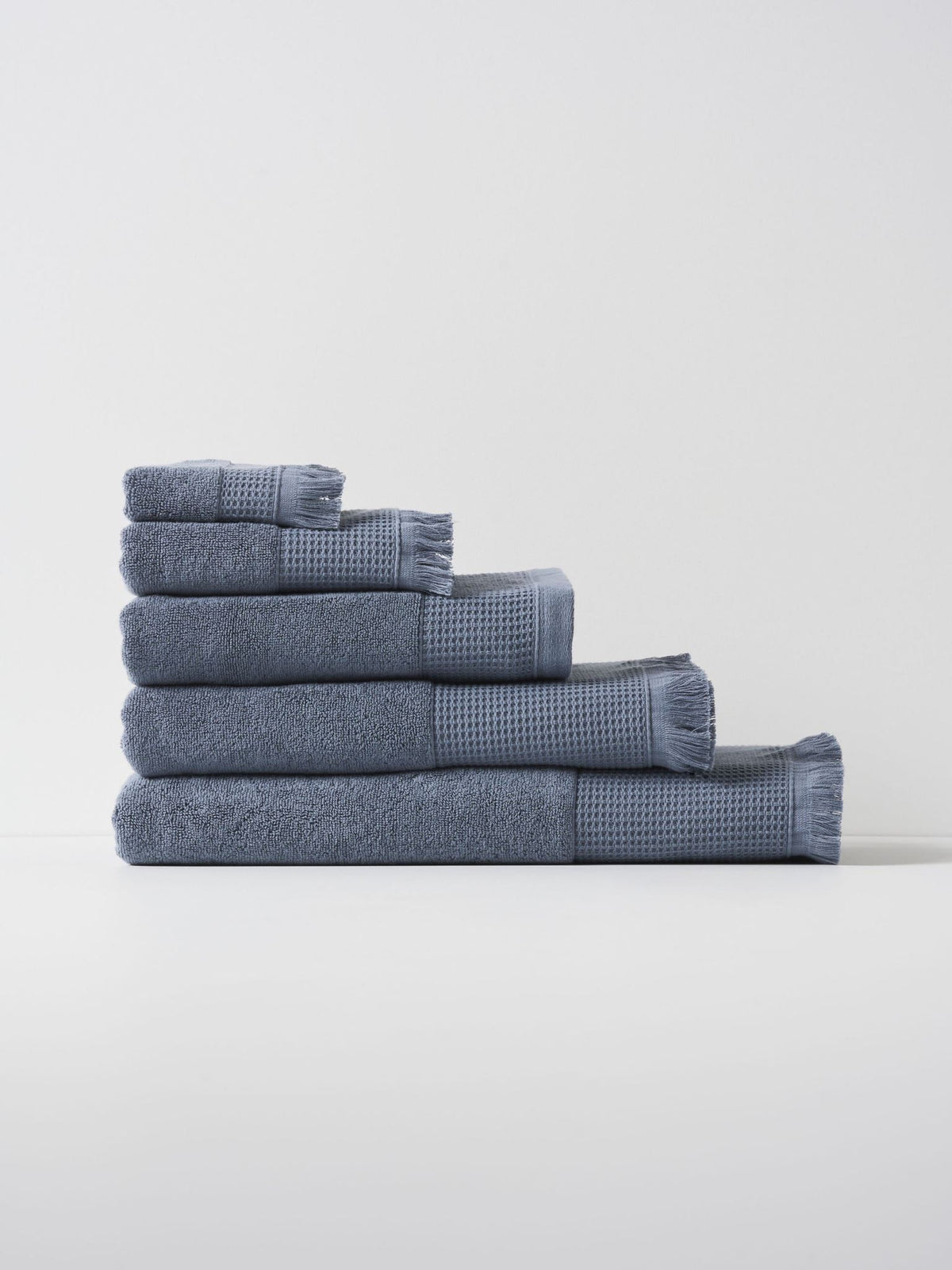 Hand Towel - Eden Bluestone Linen House - 40cm x 71cm Blue