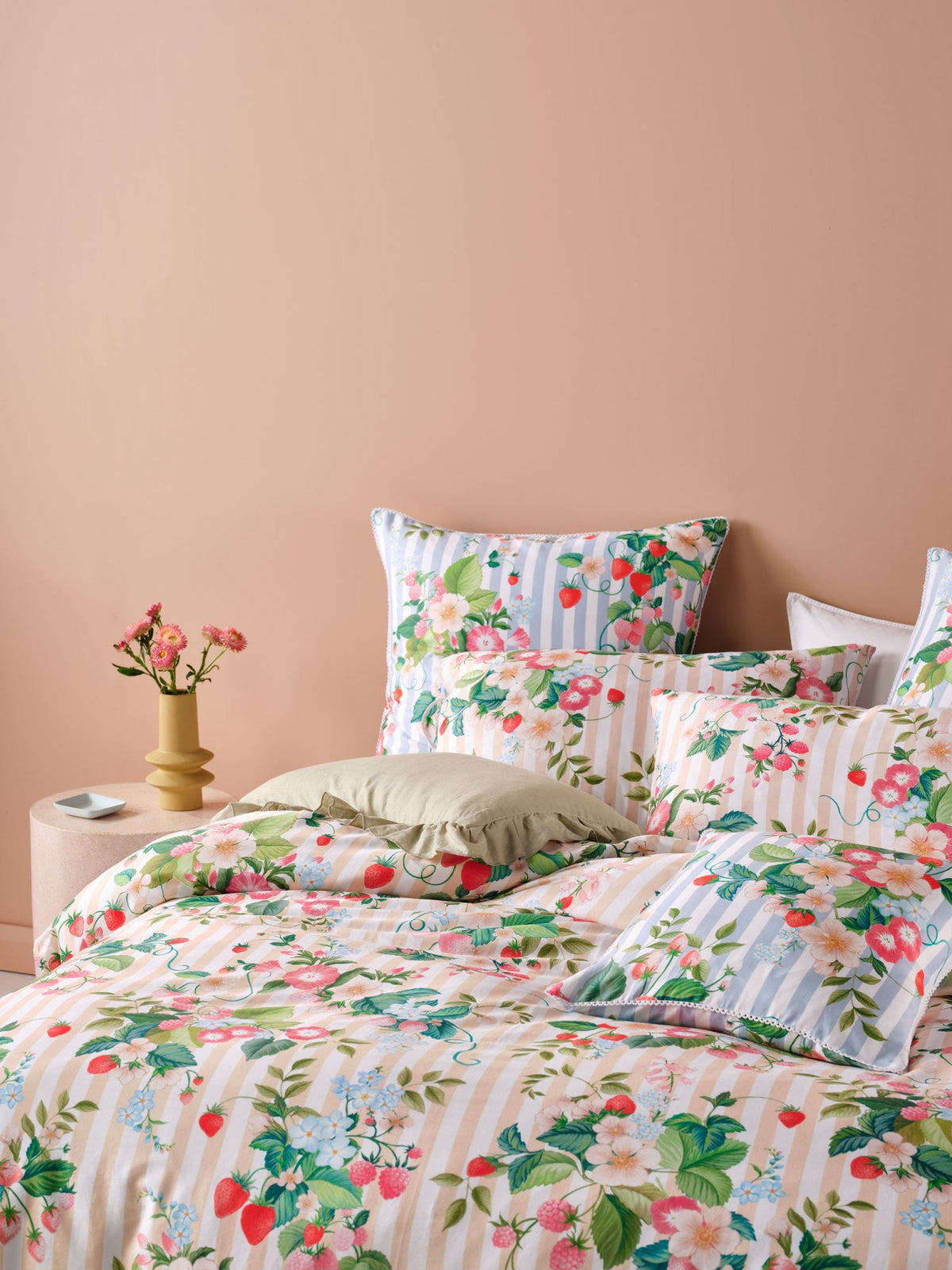 Quilt Cover Set - Keeley Linen House - King Pink