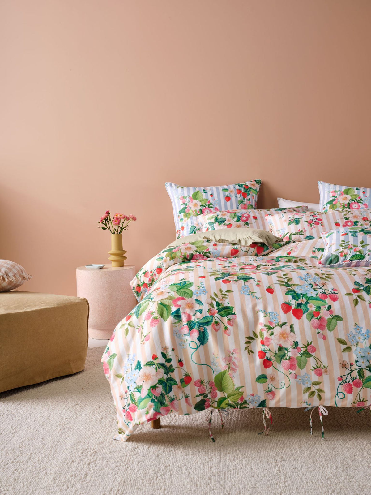 Quilt Cover Set - Keeley Linen House - King Pink