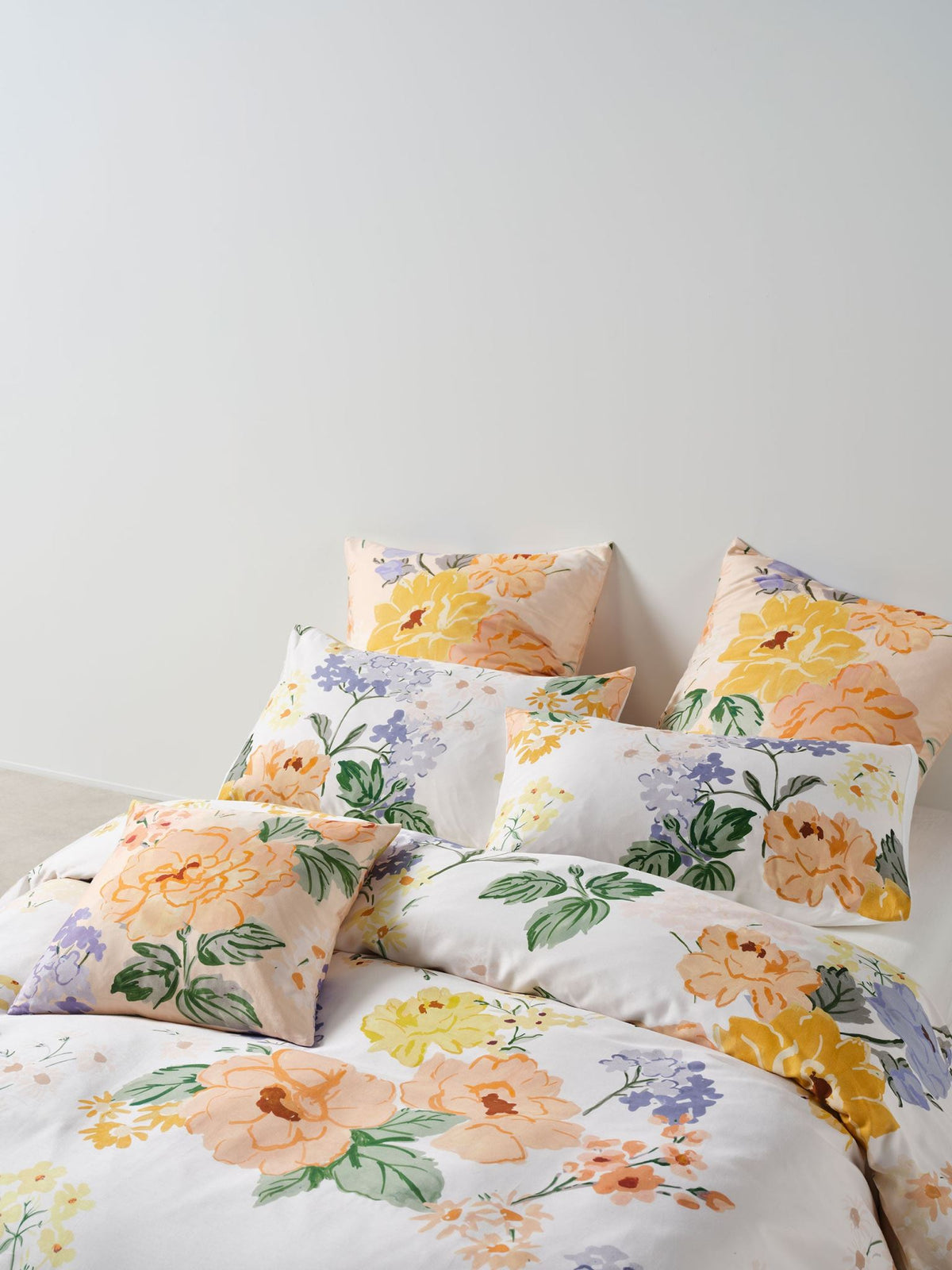 Cushion - Lyra 48 x 48cm Linen House - 48cm x 48cm Orange