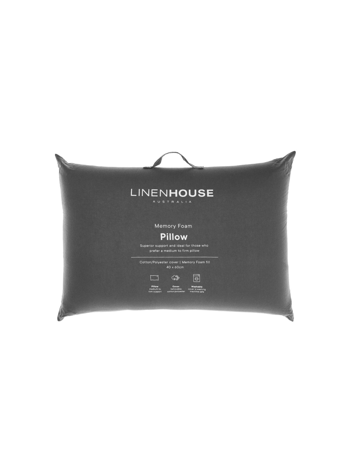 Memory Foam Pillow Linen House - Refer To Size Guide