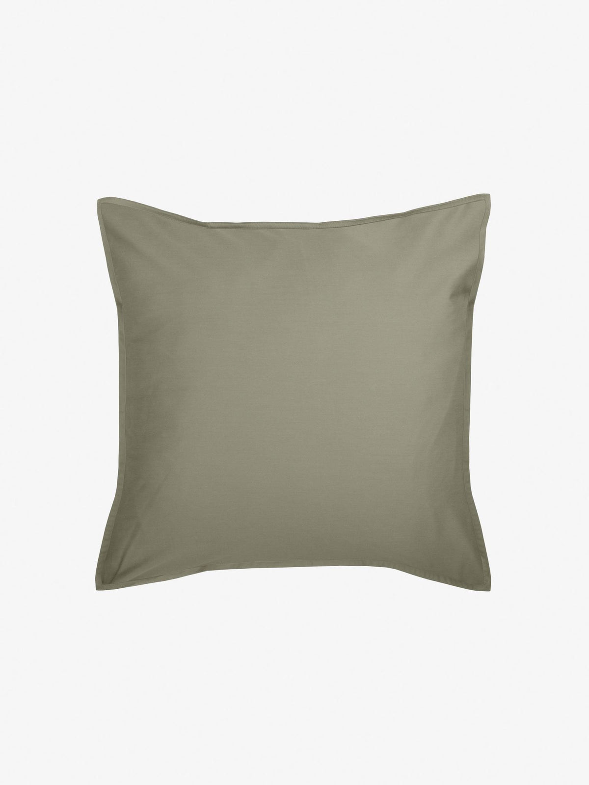 European Pillowcase - 400TC Bamboo Cotton Nara Moss - 65cm x 65cm Green
