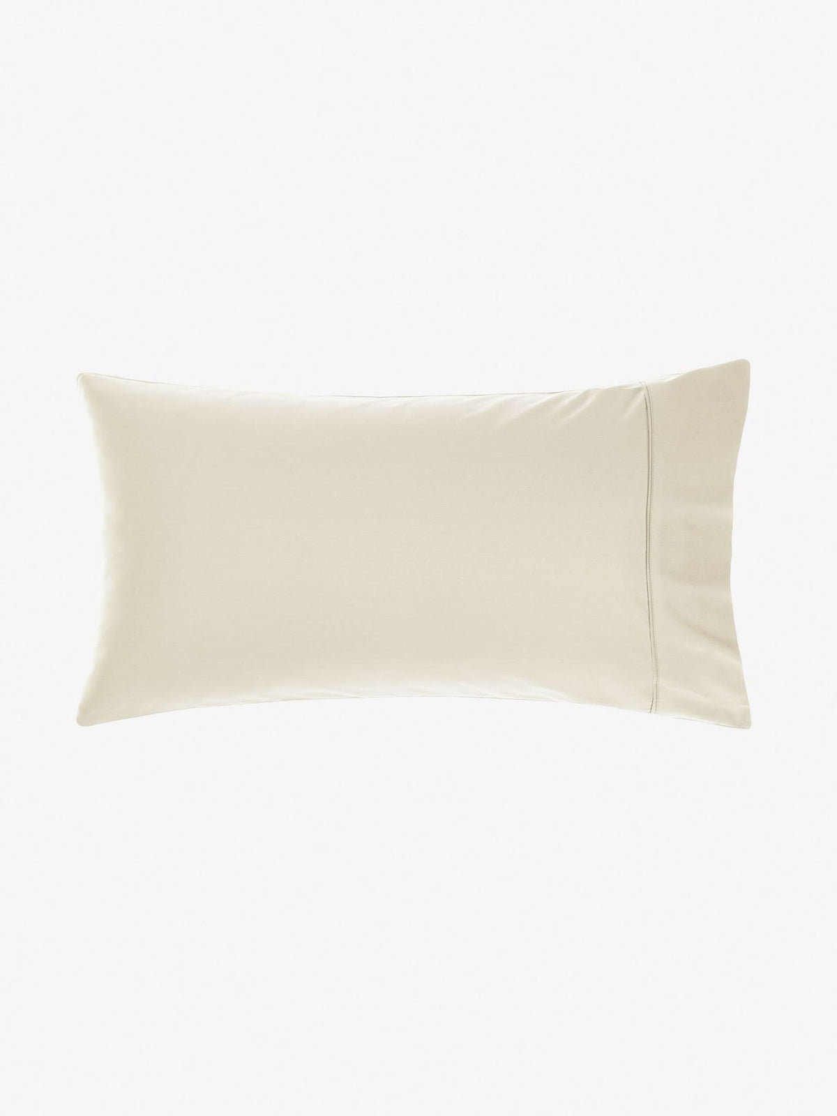 Pillowcase - 400 Thread Count Bamboo Cotton Nara Linen House - King Natural