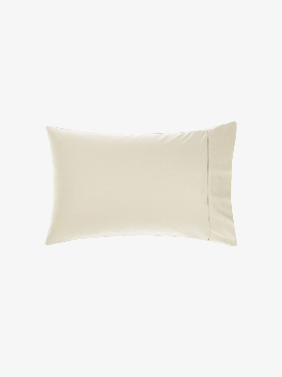 Pillowcase 400 Thread Count Bamboo Cotton Nara Linen House - Standard Natural
