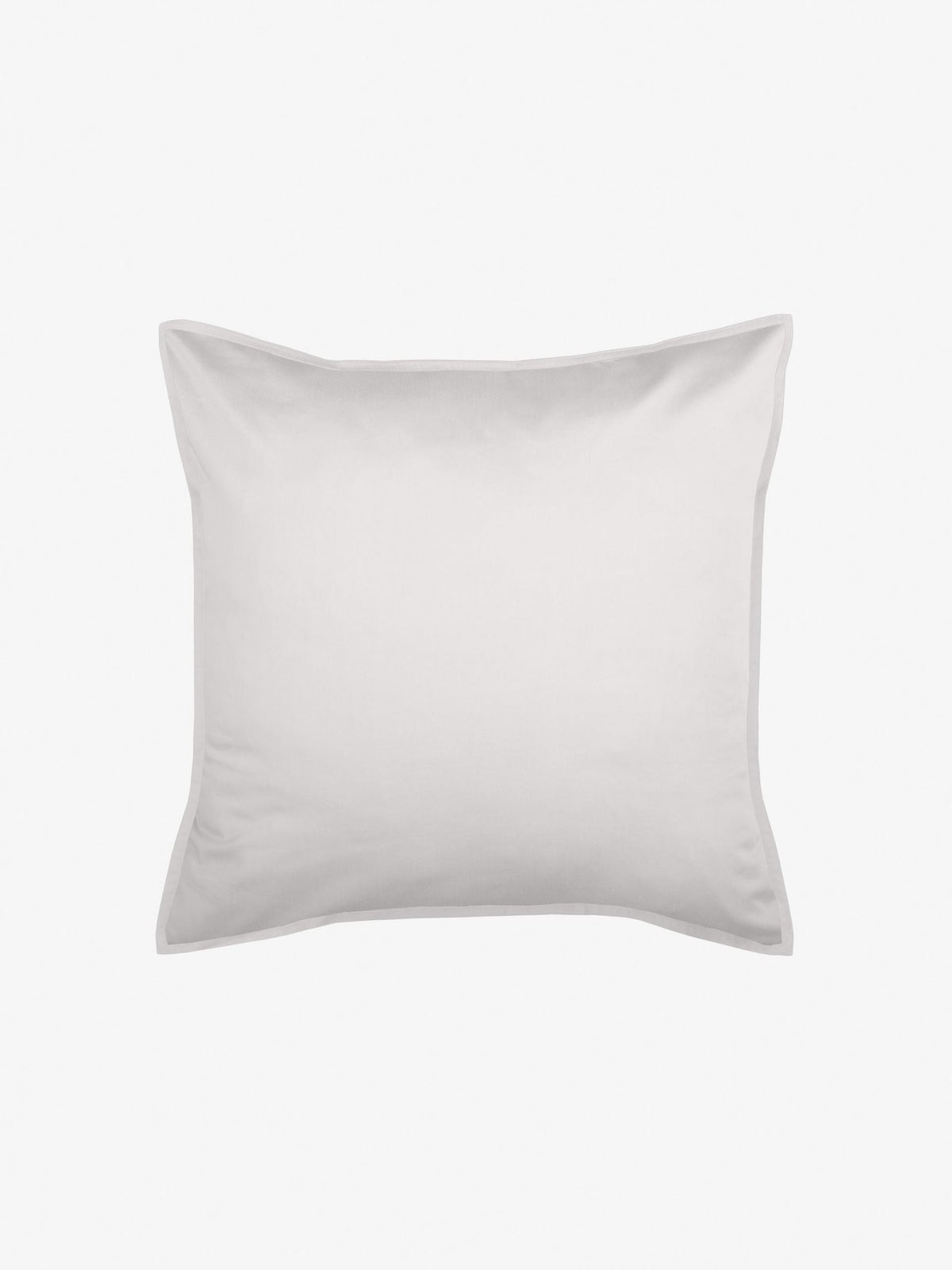 European Pillowcase - 400 Thread Count Bamboo Cotton Nara - 65cm x 65cm Silver
