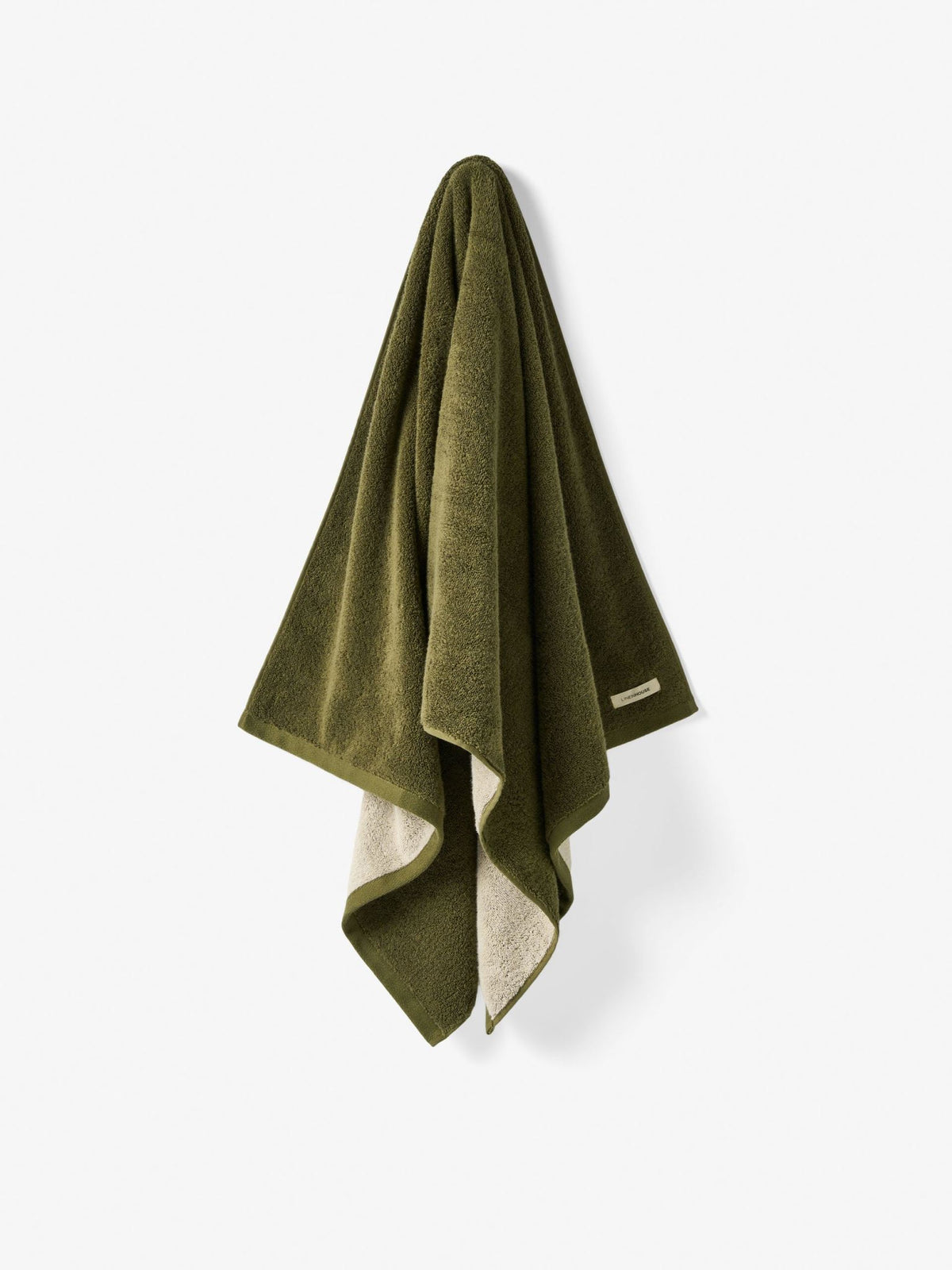 Bath Towel - Otway Olive Linen House - 69cm x 139cm Green