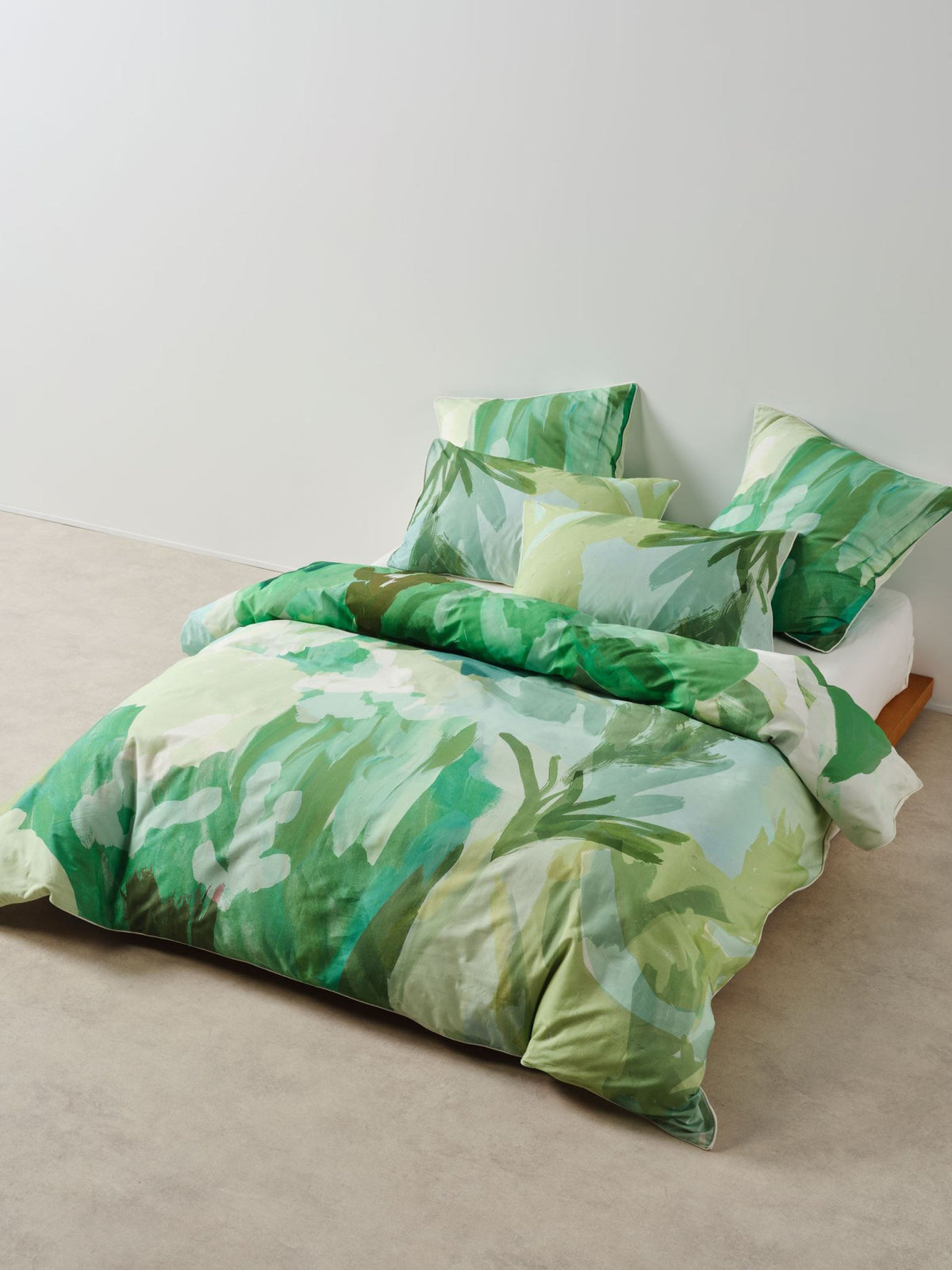 Quilt Cover Set - San Andreas Linen House - Queen Green