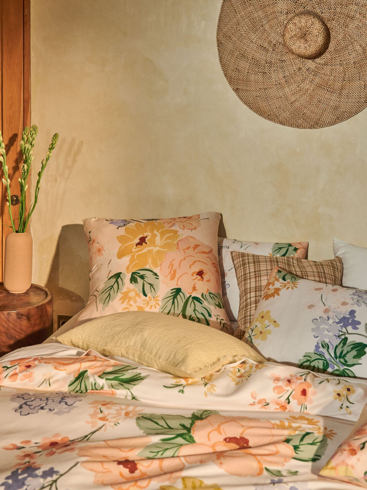 Quilt Cover Set - Lyra Linen House - Double Orange