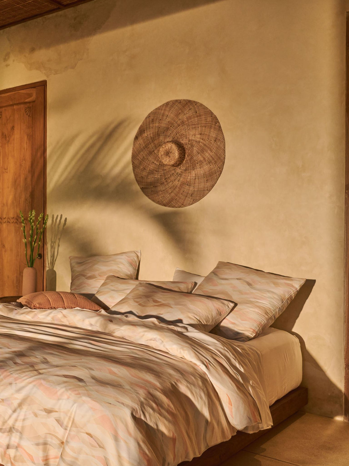 Quilt Cover Set - Currumbin Linen House - Queen Orange