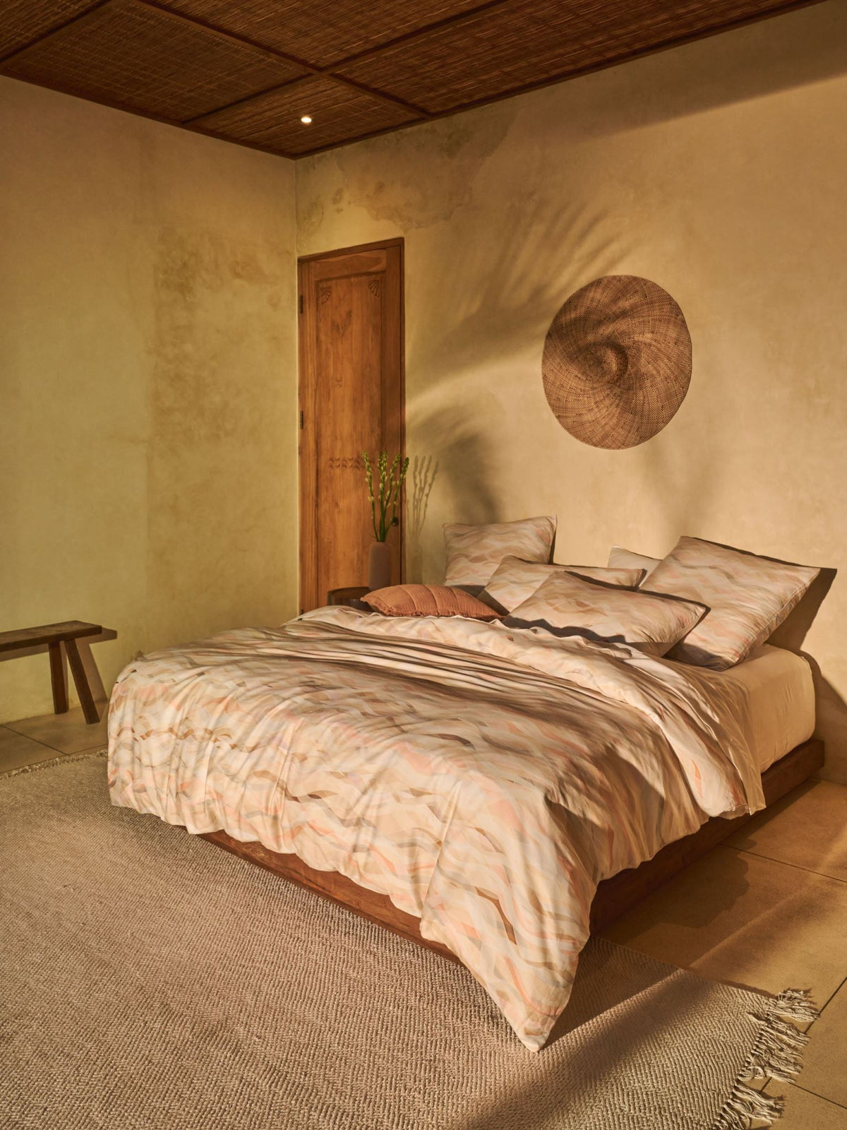 Quilt Cover Set - Currumbin Linen House - King Orange