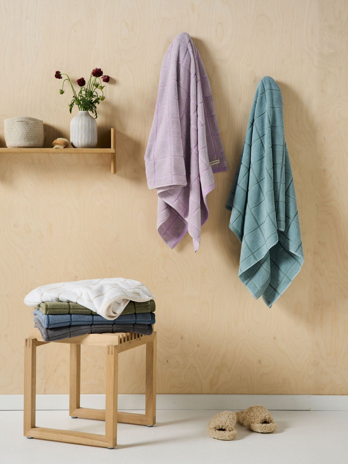 Face Washer - Geneva Coconut Linen House - 68cm x 137cm White
