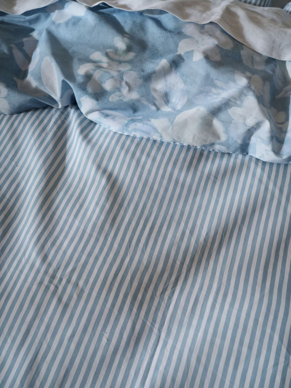 Quilt Cover Set - Kayla Linen House - Queen Blue