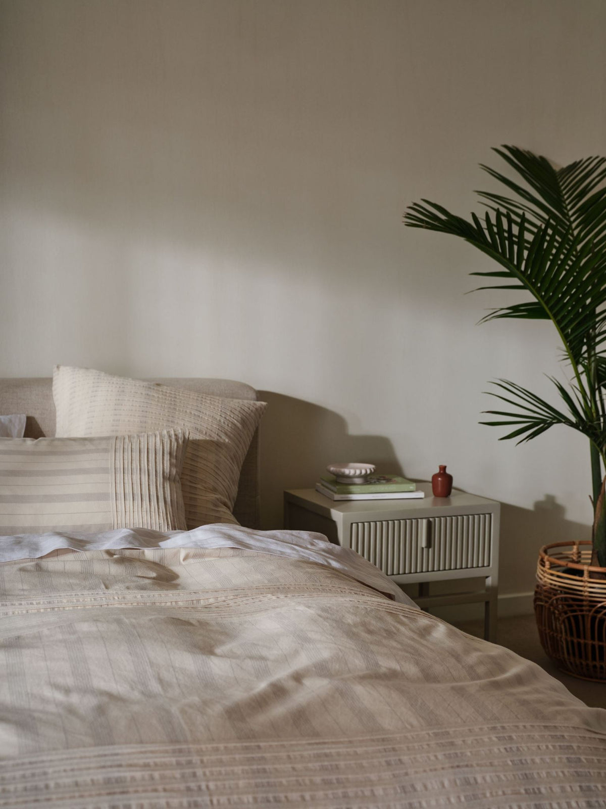 Quilt Cover Set - Pambula Linen House - Queen Natural