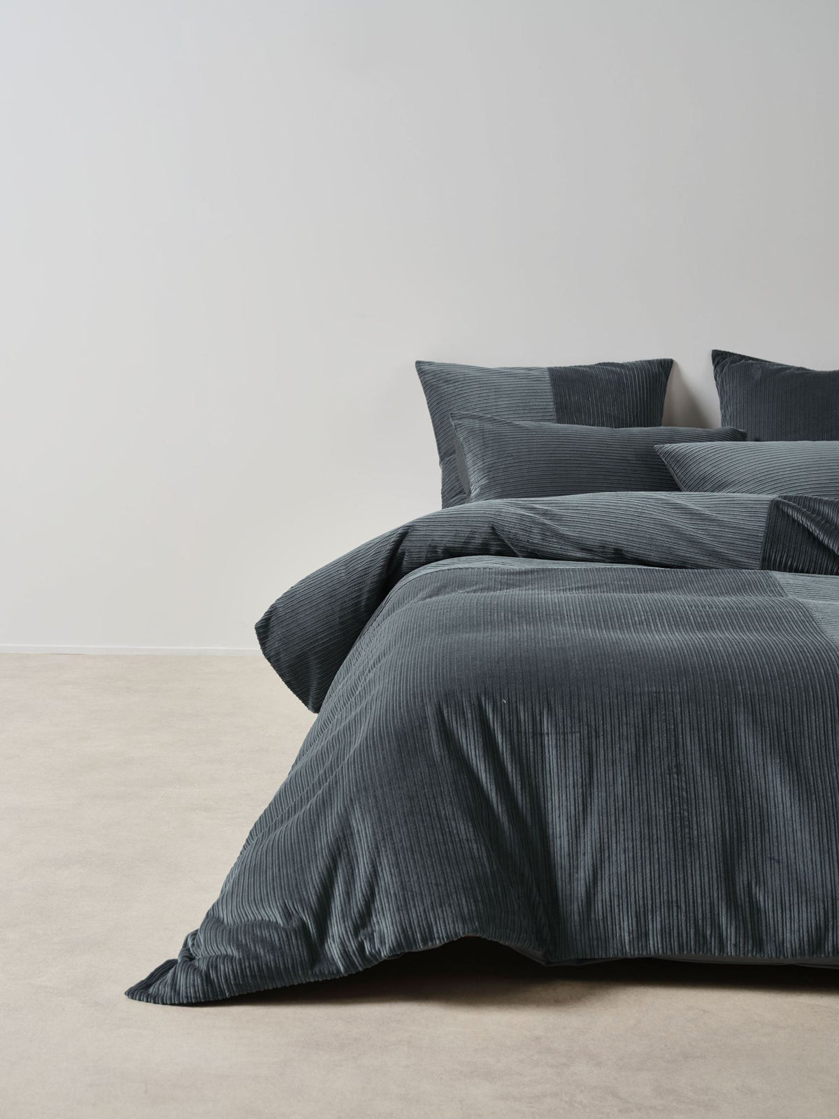 Quilt Cover Set - Tait Bluestone Linen House - Queen Blue