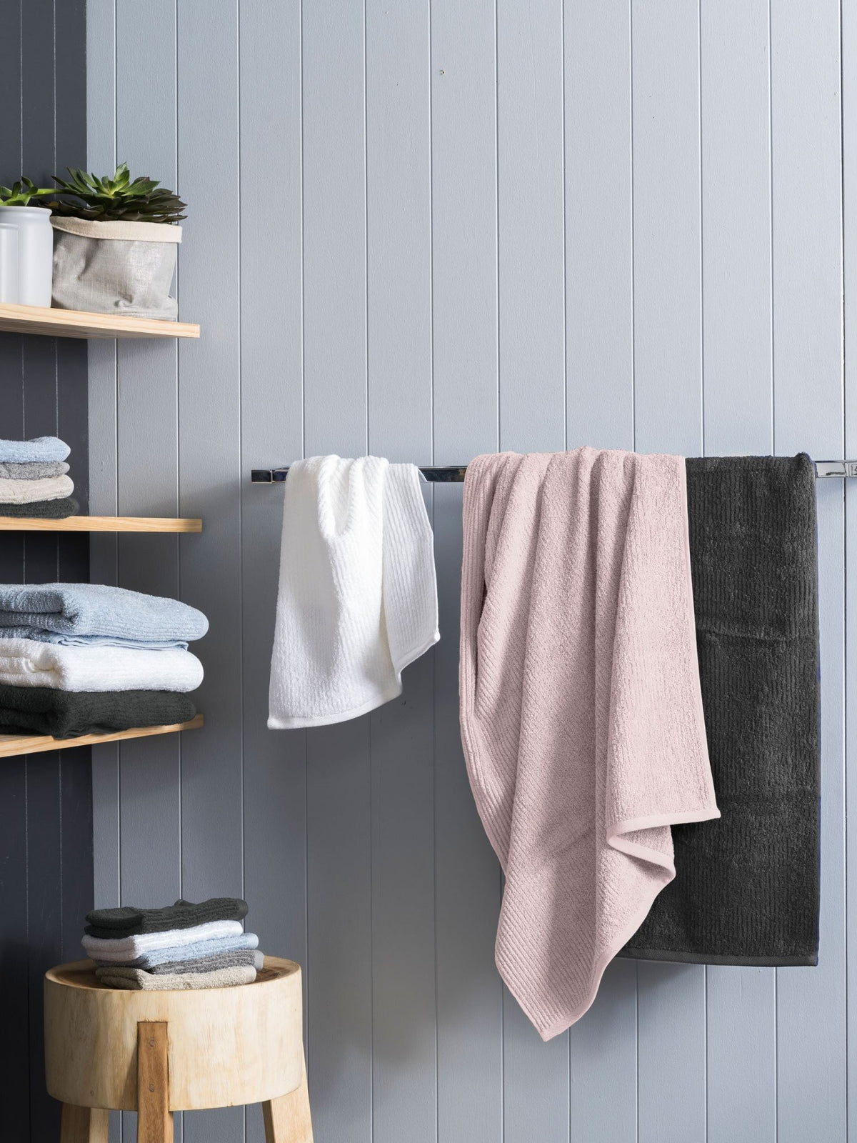 Bath Sheet - Reed Linen House - 82cm x 170cm White
