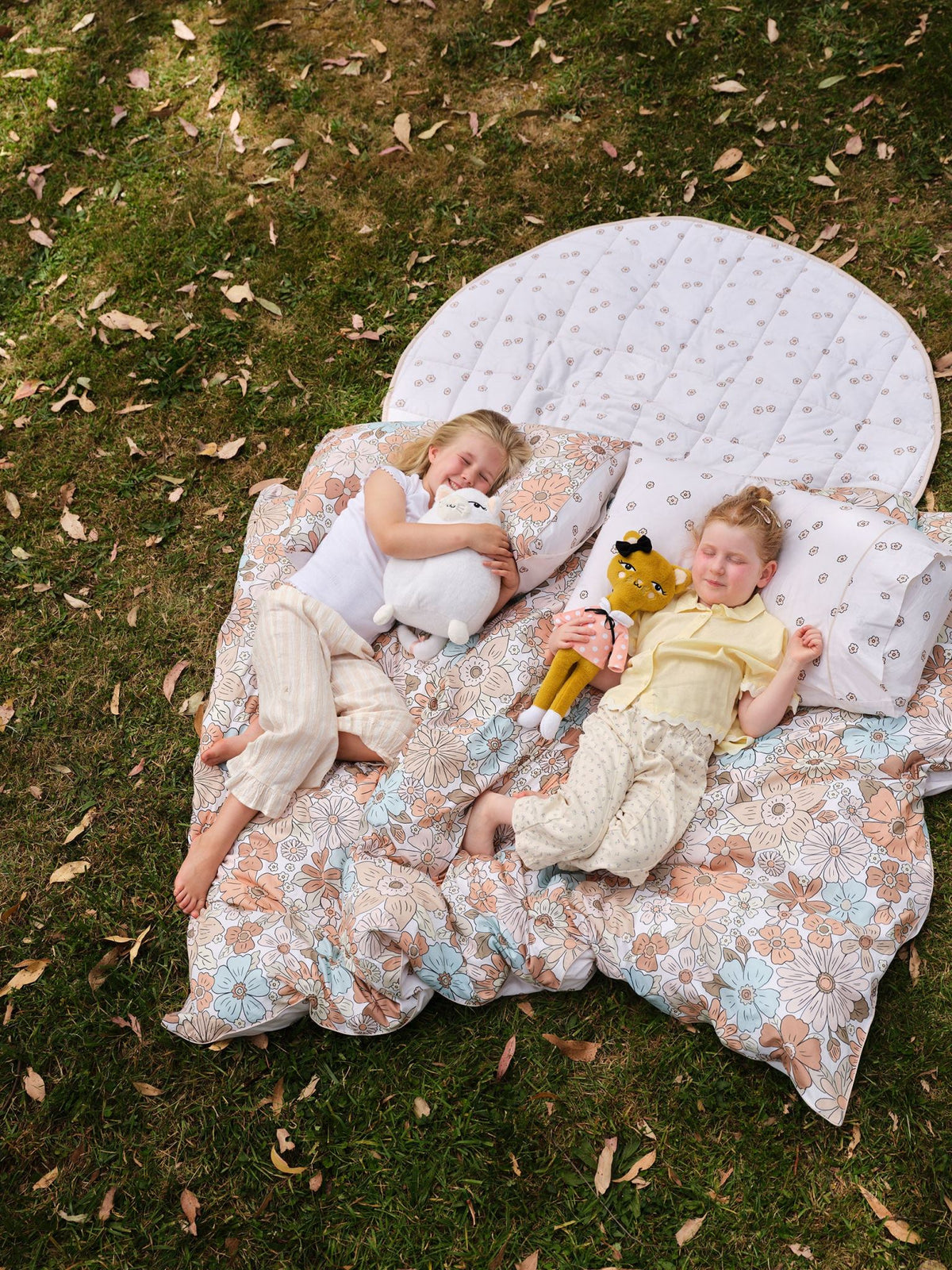 Quilt Cover Set - Flower Garden Linen House - Double Multi